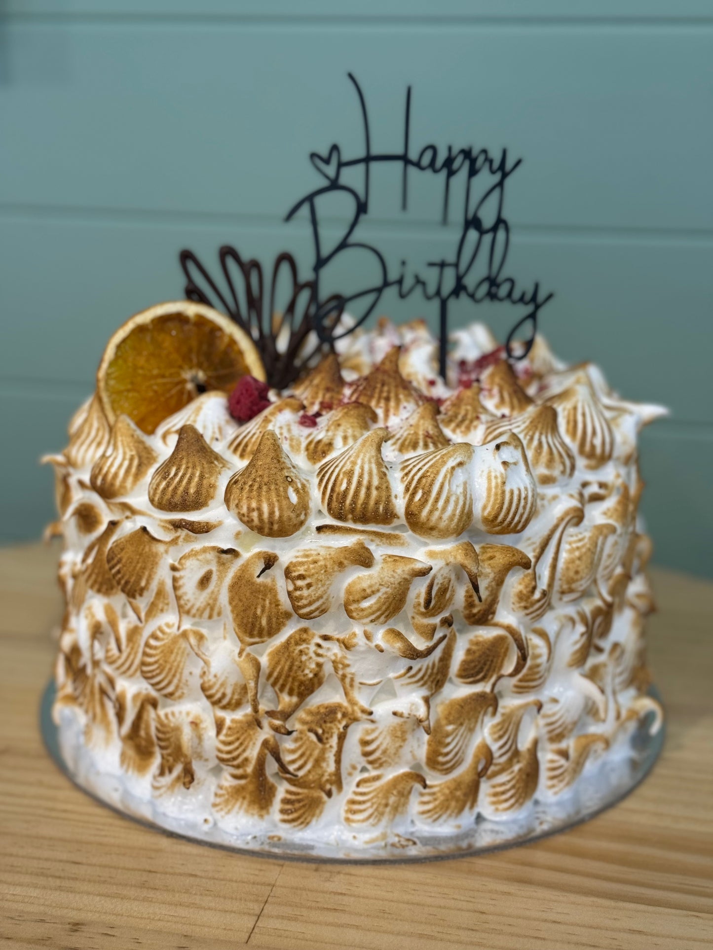 Lemon Meringue Cake