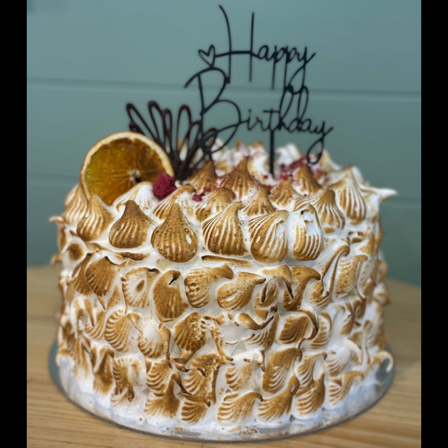 Lemon Meringue Cake