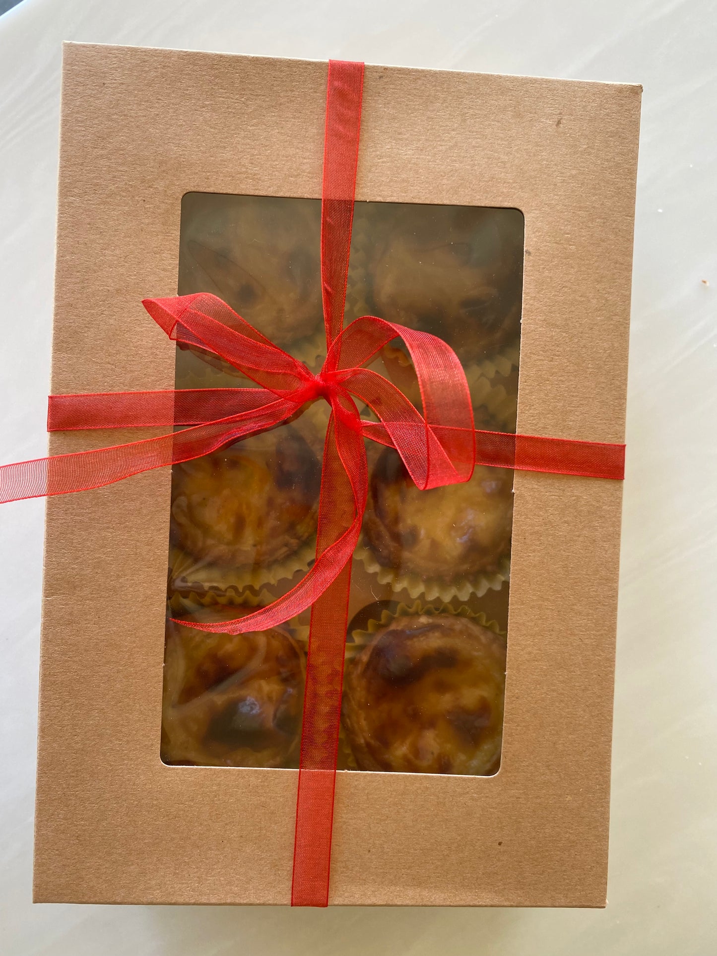 Box of Portuguese Egg Tarts