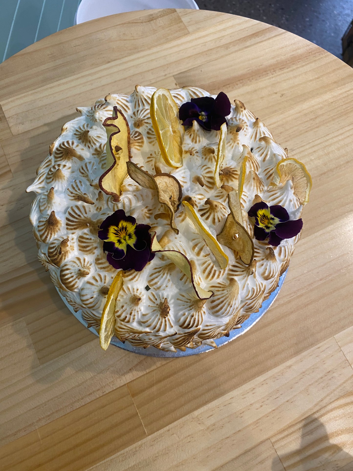Lemon Meringue Cake