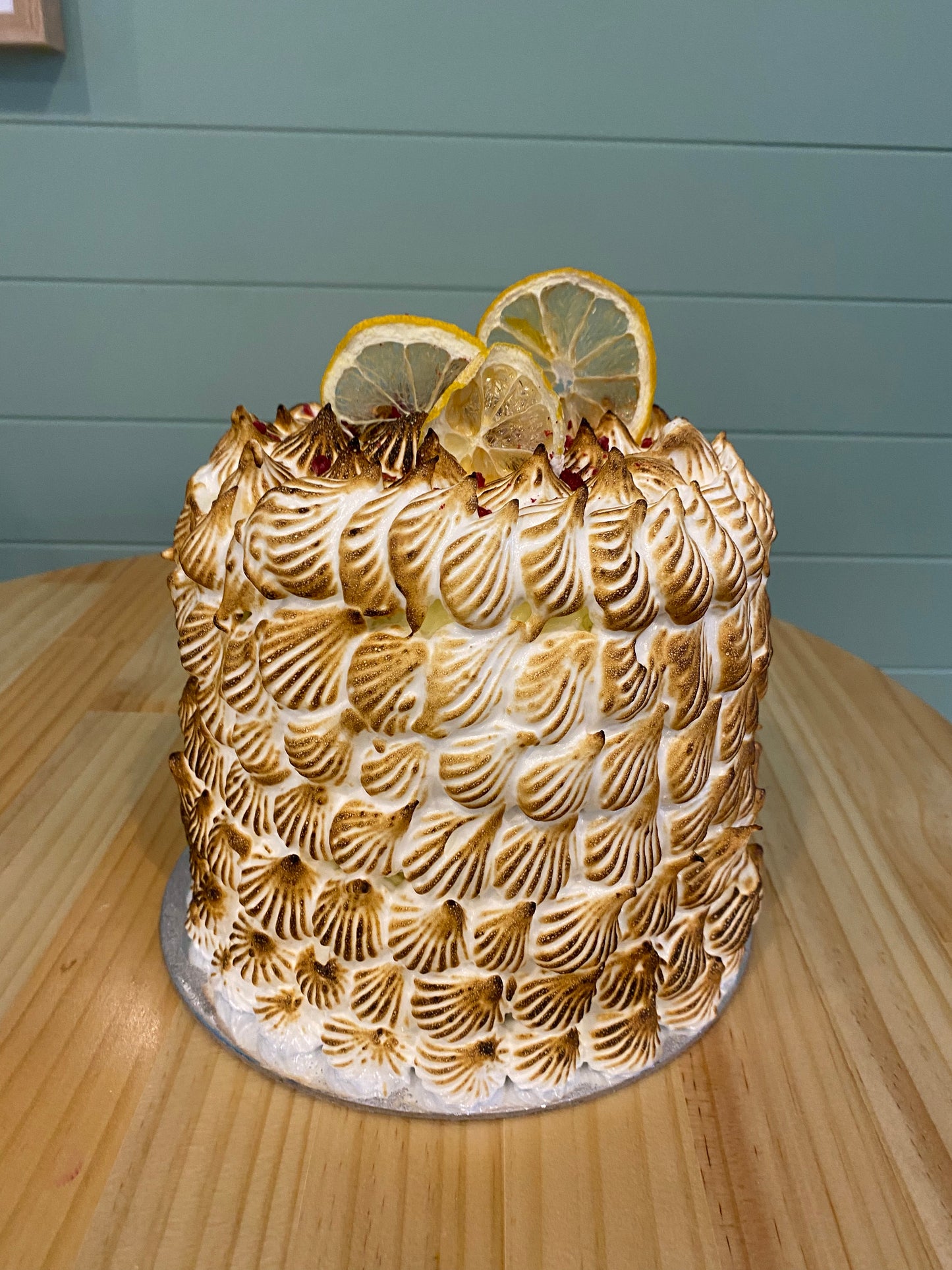 Lemon Meringue Cake