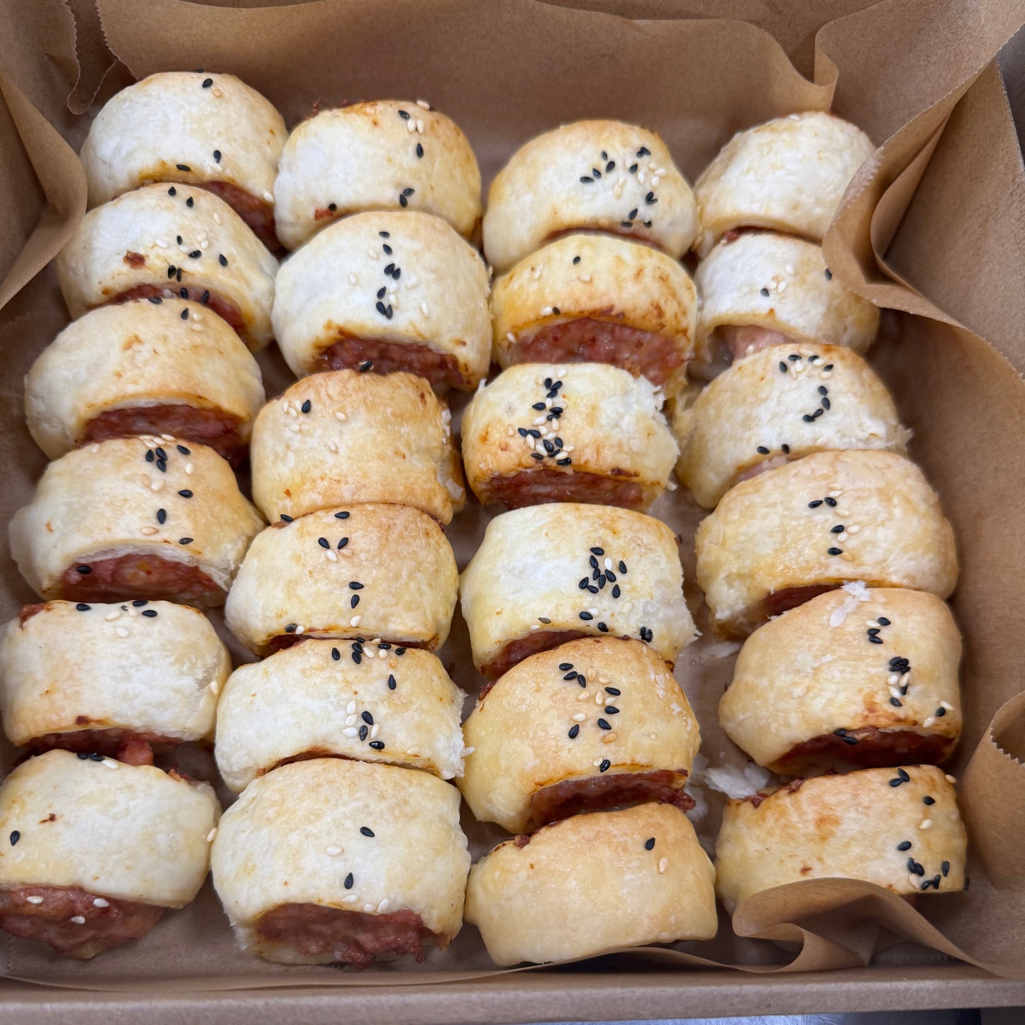 Mini sausage rolls