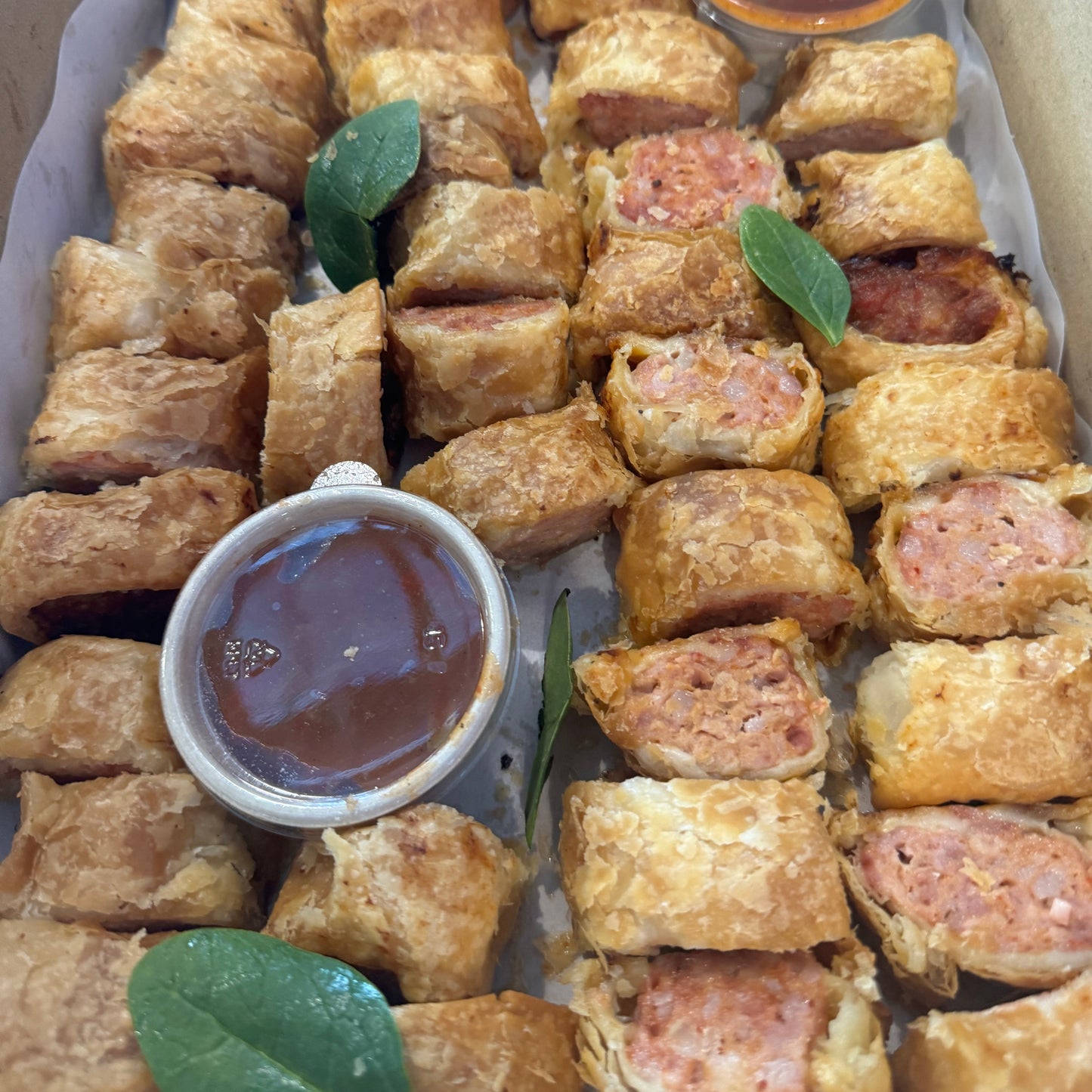 Mini sausage rolls