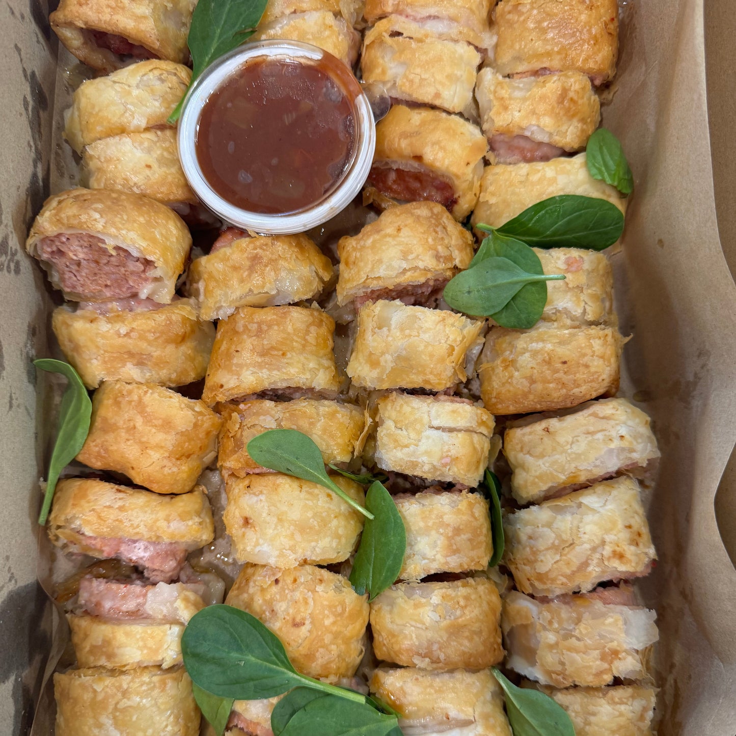 Mini sausage rolls